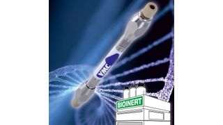 Säulen mit robuster Stationärphase und bioinerter Hardware stellen die ideale Lösung für die Ionenpaar-Umkehrphasen-Flüssigkeitschromatographie (IP-RP) von Oligonukleotiden dar. (Bild: © ktsdesign - stock.adobe.com; YMC Europe)