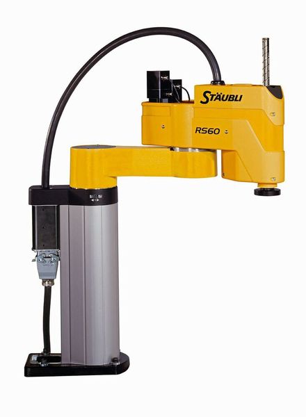 2004: 4-Achs SCARA Roboter – Übernahme der Robotertätigkeit von Bosch Rexroth. (Stäubli)