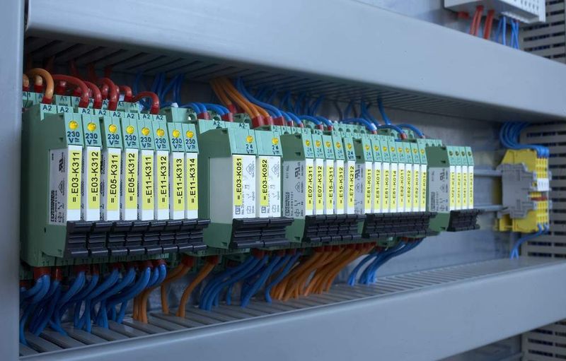 Die Relaismodule  aus der Serie „PLC...SO46“ von Phoenix Contact ermöglichen auch bei hohen Störsignalen eine sichere Funktion (Archiv: Vogel Business Media)