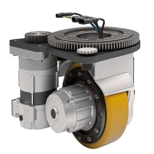 Plug-and-play für fahrerlose Transportsysteme – der effiziente Radnabenantrieb TDH230i mit elektrischer Lenkung ermöglicht präzises und sicheres Manövrieren. Plug-and-play für fahrerlose Transportsysteme – der effiziente Radnabenantrieb TDH230i mit elektrischer Lenkung ermöglicht präzises und sicheres Manövrieren.