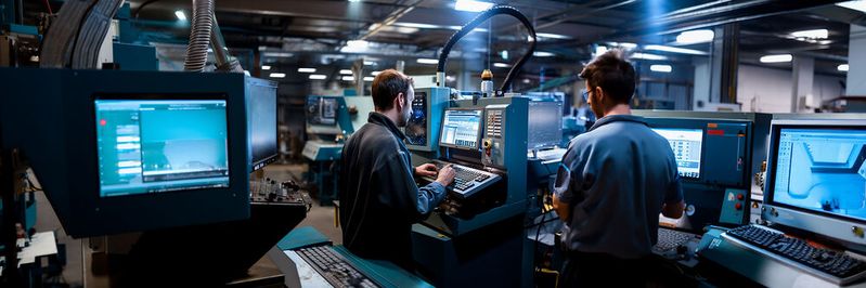 Auch im Maschinenbau wird die Kundeninteraktion zunehmend durch digitale Kontaktpunkte bestimmt.(Bild:  Eraneos Germany, erzeugt mithilfe von generativer KI)