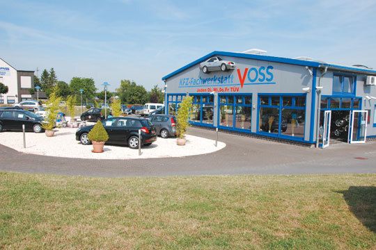 Den Mehrmarkenbetrieb baute Ralf Voss vor rund zehn Jahren auf der grünen Wiese am Ortsrand von Darfeld. (Archiv: Vogel Business Media)