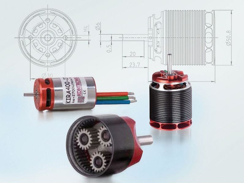 Neben dem Modellbau produziert Kontronik auch kompakte Elektromotoren für industrielle Anwendungen. (Archiv: Vogel Business Media)