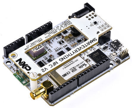 SmartEverything: flexible Platine im Arduino-Format für IoT und M2M (Bild: RS Components)