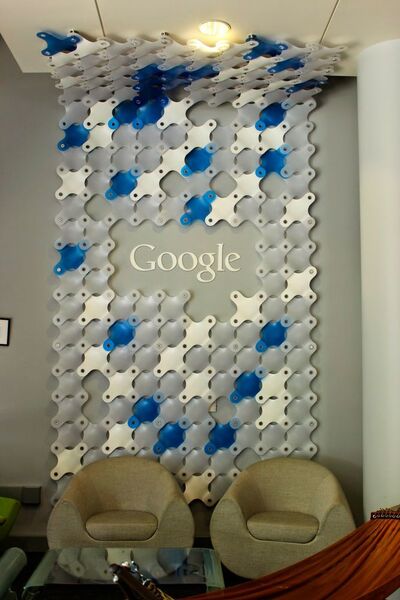 Aufenthaltsbereich im Google-Hauptsitz in Mountain View. (Google)