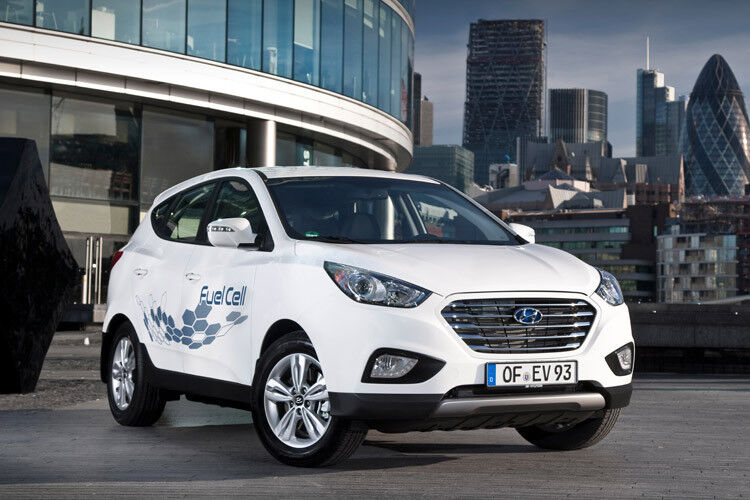 Hyundai bietet sein Brennstoffzellenauto ix35 Fuel Cell jetzt für jedermann an. (Foto: Hyundai)