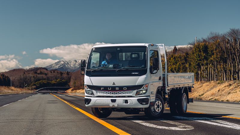 Der Leicht-Lkw Fuso „Canter“.(Bild:  Daimler Truck AG)