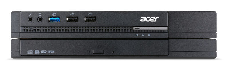 Der Veriton N6630G verfügt über zahlreiche Anschlussmöglichkeiten. (Bild: Acer)