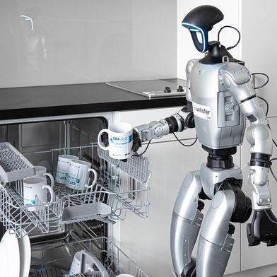 Kein Ahnung, was ihr humanoider Roboter noch so alles drauf hat, oder wo er versagt? Dann lohnt vielleicht ein Blick in den Humanoid Capabilities Navigator, der jetzt dabei hilft, den richtigen Roboter für einen Job zu finden, oder Humanoide gezielt zu verbessern ... (Bild: Fraunhofer IPA)