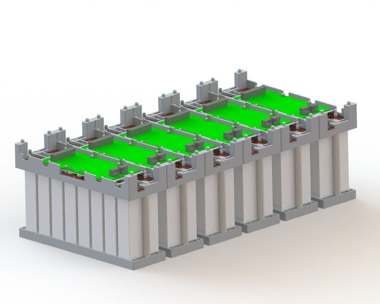 Die Universal Battery Module erlauben durch intelligentes Energiemanagement, die Betriebskosten um mindestens ein Drittel zu senken. (Bild: REFU Elektronik)