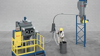 Das Vakuumfördersystem wurde zum Entleeren von Behältern und Säcken entwickelt. (Bild: Flexicon)