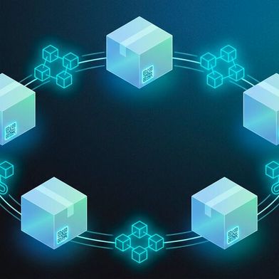 Forschende der Constructor University zeigen, wie Blockchain-Technologie Rückgabe, Wiederverwendung und CO2-Daten von Verpackungen in Echtzeit erfassbar macht. Das Modell liefert damit ein skalierbares Fundament für kommende digitale Produktpässe in der Industrie. (Bild: Gemini / KI-generiert)