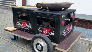 Leider ohne Zulassung unterwegs: der Seidla-Express eines 18-jährigen Zirndorfers. (Polizei Mittelfranken)