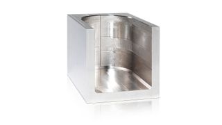 Ohne Verzug: aus einem geschmiedeten Block gesägt - gefräst - drahterodiert (thyssenkrupp Materials Schweiz AG)