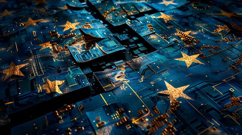 Vorschlag wesentliche Hochrisiko-Anwendungen aus der KI-Verordnung herauszunehmen, führt zu mehr Bürokratie für Start-Ups und Mittelstand und weniger Sicherheit. Mitgliedsstaaten und EU-Kommission sind gefordert den horizontalen Ansatz des AI Acts zu erhalten.(Bild:  KI-generiert)