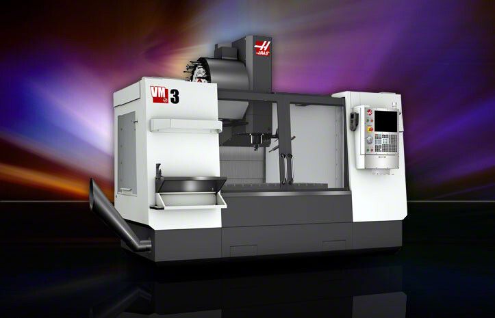 ... einem Vertikalbearbeitungszentrum VM-3 ausgestattet. (Bild: Haas Automation)