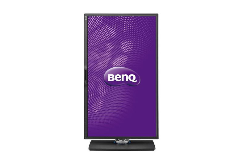 Zudem bietet der Monitor einen 90-Grad-Pivot-Modus mit automatischer Anpassung der Bilddarstellung. (Bild: Benq)