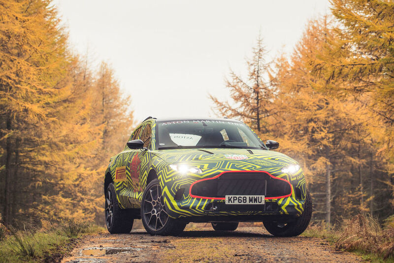 Nach Bentley und Rolls-Royce hat nun auch die dritte britische Nobelmarke Aston Martin ein SUV entwickelt. (Aston Martin )