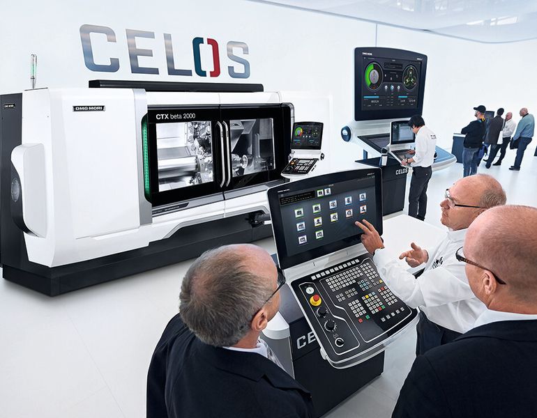 Mit Celos als Schlüsselelement der vernetzten Produktion will DMG Mori den Schritt in Richtung Industrie 4.0 gehen.   (DMG Mori)