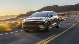 Der neue Lucid Gravity Touring basiert auf der Plattform des Grand Touring. (Bild: Lucid)