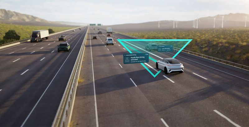 Für den Wandel der Automobilindustrie hin zu Software-defined Vehicles ist Location Intelligence essenziell (Bild: HERE Technologies)