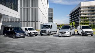 Der Verkauf von Kleintransportern ging im Oktober zurück. (Bild: Mercedes-Benz)