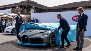 Bugatti enthüllt sein neuestes Modell auf der Veranstaltung „The Quail – A Motorsports Gathering“ in Kalifornien. (Bild: Bugatti)