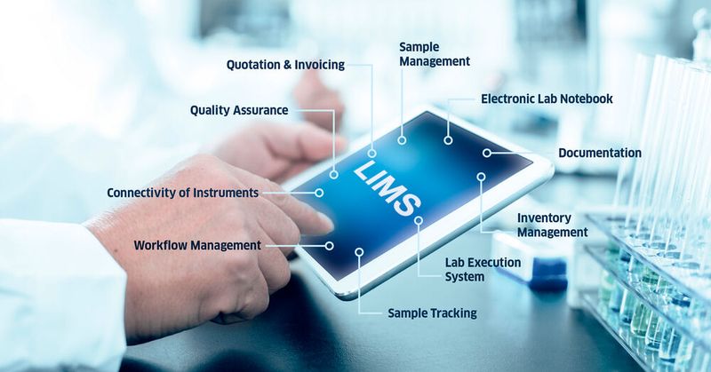 Abb.1: Labor-Informations- und Management-Systeme (LIMS) sind vielfältige Tools, um die Arbeitsabläufe im Labor zu optimieren.