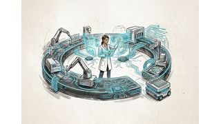 Abb.1: Digitalisierung schön und gut, doch der Mensch bleibt als „Human in the Loop“ unverzichtbar, um Arbeiten zu orchestrieren und Ergebnisse richtig zu interpretieren (Symbolbild). (Bild: Gemini / KI-generiert)