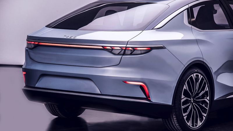 Das nun gezeigte Modell ist eine coupéhafte Limousine. (Bild: Togg)