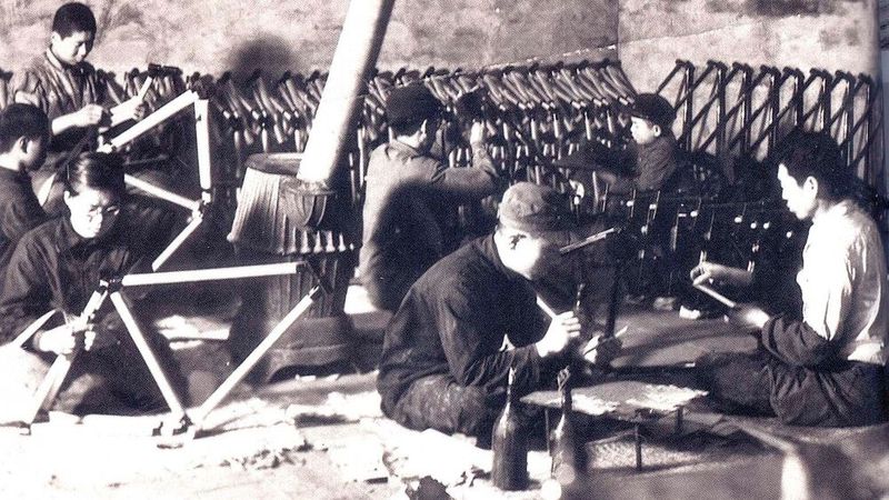 Anfang auf zwei Rädern: Am 1. Dezember 1944 begann das Kia-Vorgängerunternehmen Kyungsung Precision mit der Fahrradproduktion. (Bild: Kia)