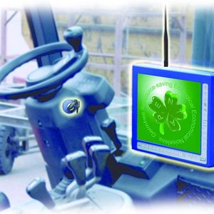 Die Logistik-PC von Penta schonen die natürlichen Ressourcen und garantieren dank Zündschluss-Steuerung hohe Datensicherheit. Bild: Penta