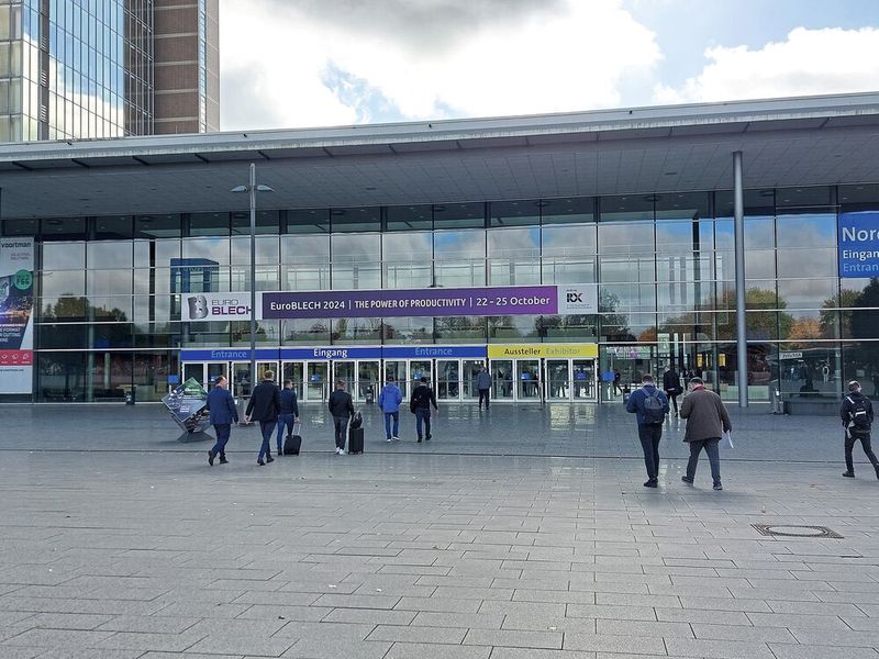 Impressionen der Euroblech 2024. (Bild: Finus/VCG)