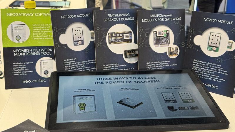 Vom Hardware-Produzenten zum Software-Anbieter: Neocortec lizenziert seinen NeoMesh-Protokoll-Stack zunehmend direkt an OEMs und Dritthersteller, anstatt ausschließlich auf den Verkauf eigener Funkmodule zu setzen.(Bild:  mc/VCG)