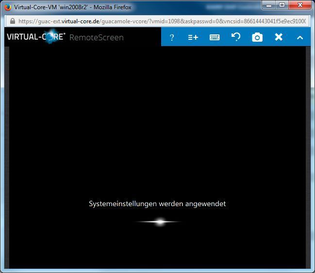 Abbildung 5: Mit VNC haben Administratoren Zugriff auf ihre Maschinen, auch wenn sie noch nicht für den Internet-Zugriff parametrisiert sind. (Bild: Schlede/Bär/Kamp)