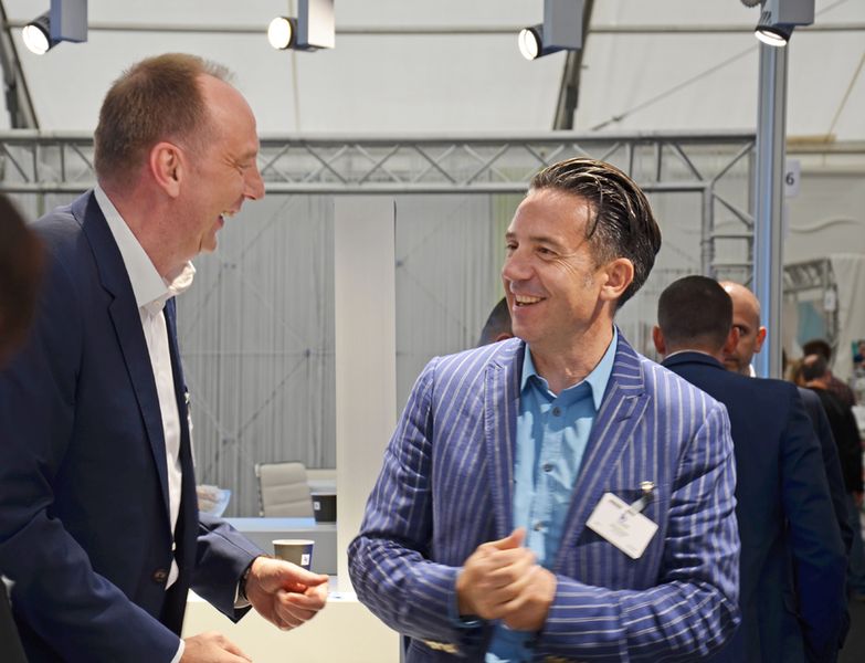 Herweck Vorstand Jörg Herweck im Gespräch. (Bild: Herweck)