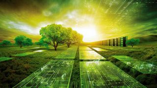 Für grüne Innovationen und Energieeffizienz in Rechenzentren und KI-Technologien braucht es politische Anreize. (Bild: © diloomi – stock.adobe.com [KI])