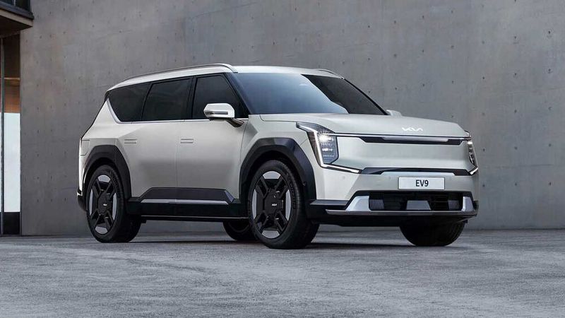 Kia hat sein neues Flaggschiff EV9 vorgestellt. (Bild: Kia)