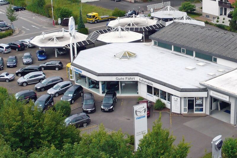 Bereits seit 1981 verkauft die Müller-Gruppe auch Fahrzeuge der Marke Mazda, zum Beispiel am Standort in Losheim am See. (Müller)