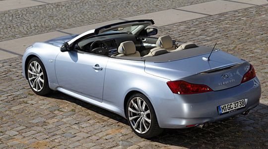 Das Cabrio verügt über ein dreiteiliges Metallfaltdach. (Archiv: Vogel Business Media)