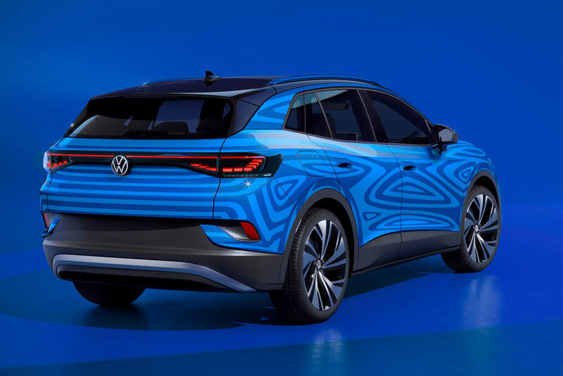 Bis zu 500 Kilometer Reichweite sollen für das E-SUV drin sein. (Volkswagen)