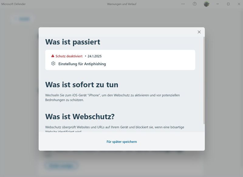 Anwender haben mit Microsoft Defender for Individuals einen umfassenden Überblick über alle angebundenen Geräte. (Bild: Joos)