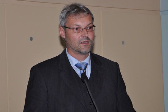 Ulrich Dilchert vom ZDK informierte über die neue Pkw-EnVKV. (Wehner)