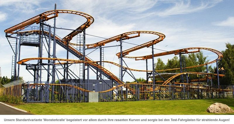 Hierbei handelt es sich zwar nicht wirklich um ein Gadget, aber es ist einfach unglaublich und wirklich toll. Die Achterbahn kann bei www.monsterzeug.de für schlappe 999.876 Euro geordert werden und kommt als 2,14 Millionen-teiliger Bausatz. Die Kundenbewertungen sind übrigens beinahe das Beste an diesem Angebot! ( www.monsterzeug.de)