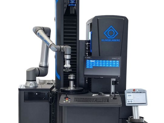 Klingelnberg Präzisionsmesszentrum P 40 mit Automation .(Bild:  Klingelnberg)