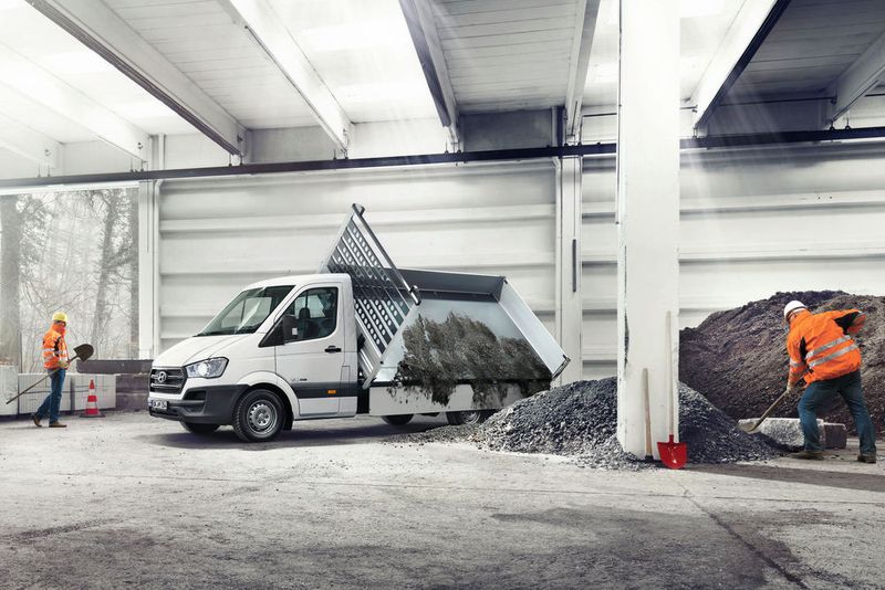 Die Modelle feiern ihre Premiere auf der IAA Nutzfahrzeuge 2016 in Hannover. (Hyundai)