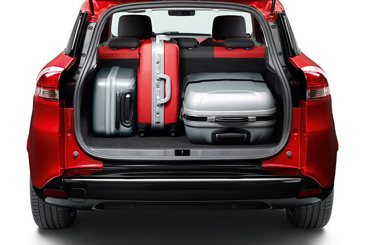 443 Liter fasst das Gepäckabteil wenn auf der Rücksitzbank Passagiere mitfahren. (Foto: Renault)