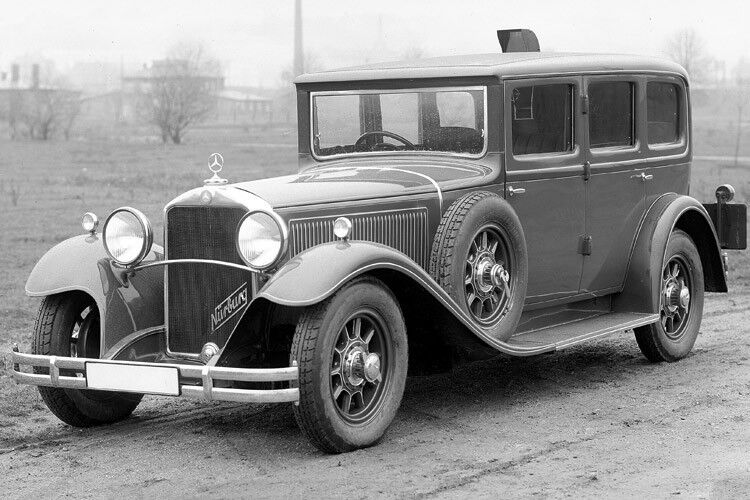 Aber die Tradition gepanzerter Fahrzeuge bei Daimler ist lang. Bereits seit weit über 80 Jahren bauen die Schwaben besonders sichere Autos. Den Anfang machte der Typ Nürburg 460 von 1928. (Foto: Daimler)