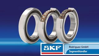 Rodriguez ergänzt mit den Hochgenauigkeitslagern von SKF sein eigenes Sortiment für Werkzeugmaschinen. (Rodriguez)