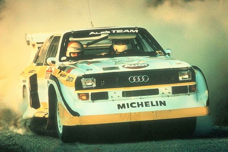 Siege für die Ewigkeit erzielte der Sport quattro unter Walter Röhrl. (Bild: Audi)